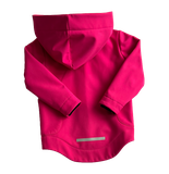 Ružová softhshell bunda
