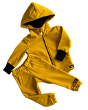 Žltá softhshell bunda
