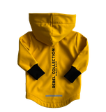 Žltá softhshell bunda