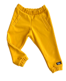 Žlté softshell nohavice